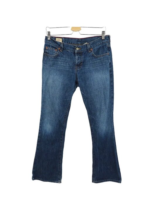 Abercrombie & Fitch Denim - Abercrombie and Fitch Women 6 Regular Blue Denim Bootcut Boot Jeans Cotton Y2K